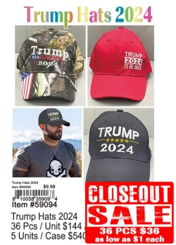 Trump Hats 2024